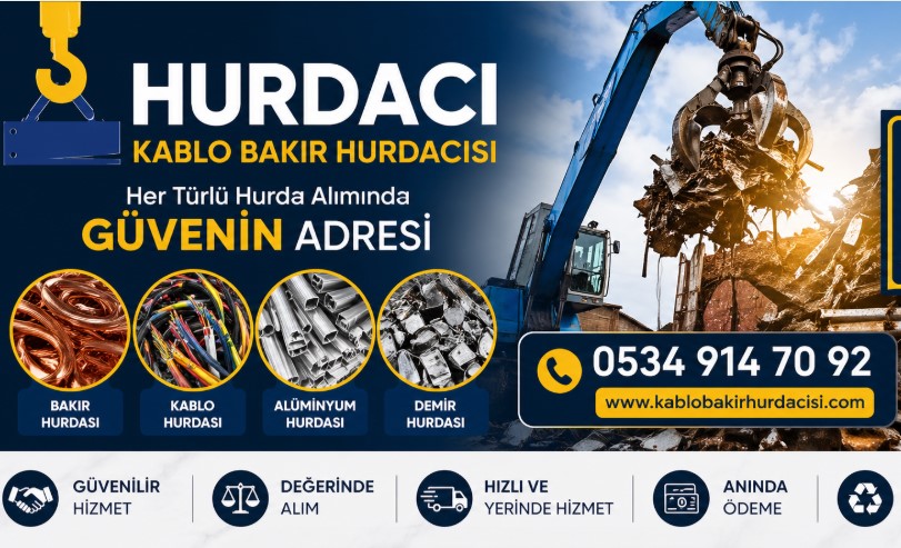 Kablo Bakır Hurdacısı Sultangazi Hurdacı Hizmetleri